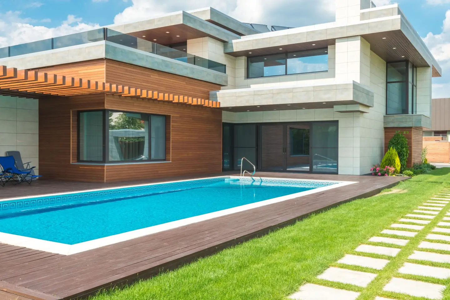Swimming pool built in Chambigne, NSW